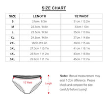 Lade das Bild in den Galerie-Viewer, Multi-Image-Druck Damen / Frauen Slip Taillenslip Unterhose aus weicher Microfaser B499 mit Fotos Muster Text Logo selbst gestalten und bedrucken
