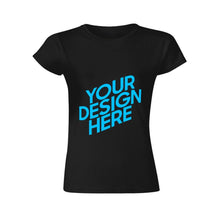 Lade das Bild in den Galerie-Viewer, Yama beidseitiger Druck Kurzarm-T-Shirts TSHIRT für Frauen selbst gestalten und bedrucken
