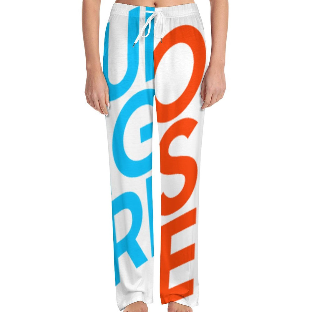 Multi-Image-Druck Damen Pajama Hose Schlafhose EEP mit Fotos Muster Text Logo selbst gestalten und bedrucken