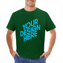 Lade das Bild in den Galerie-Viewer, Vorderseite-Druck Frontprint T-Shirt Kurzarm T-Shirt Print-Shirt Herren / Männer - selbst gestalten und bedrucken
