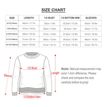 Lade das Bild in den Galerie-Viewer, Mädchen MY03 Sweatshirt Pullover mit Rundhalsausschnitt mit Fotos Motiven selbst gestalten und bedrucken
