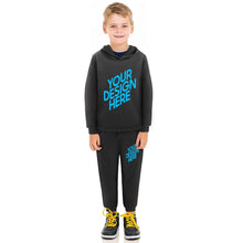 Lade das Bild in den Galerie-Viewer, Kapuzenpullover Hoodies Set mit Wärmeübertragung für Kinder &amp; Jugendliche selbst gestalten und bedrucken
