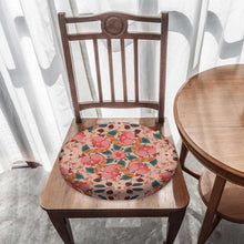 Lade das Bild in den Galerie-Viewer, Rundes Sitzkissen Stuhl selbst gestalten und bedrucken
