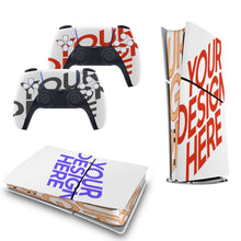 Lade das Bild in den Galerie-Viewer, PS5 Slim Skins Aufkleber für Digital Edition mit Foto Design Motiv Text selbst gestalten und bedrucken
