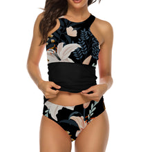 Lade das Bild in den Galerie-Viewer, Bademode Badeanzug Bustier Bikini Set FT5132 Damen mit Foto selbst gestalten und bedrucken
