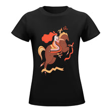 Lade das Bild in den Galerie-Viewer, Beidseitiger Druck Kurzarm-T-Shirts für Frauen selbst gestalten und bedrucken
