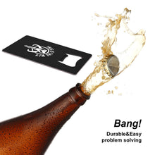 Lade das Bild in den Galerie-Viewer, Bier Flaschenöffner aus Edelstahl mit Foto Text Logo selbst gestalten und bedrucken
