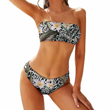 Lade das Bild in den Galerie-Viewer, Bügel-Bandeau-Bikini / Bikini 2-tgl. Set / Bikinis FT0803 Damen / Frauen mit Foto selbst gestalten und bedrucken
