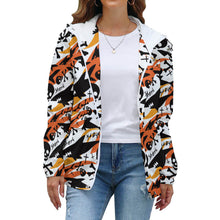 Lade das Bild in den Galerie-Viewer, Digitaldruck Jacke Kurzjacke Wendejacke Kurze Übergangsjacke Printjacke A537 für Damen Frauen selbst gestalten und bedrucken
