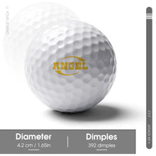 Lade das Bild in den Galerie-Viewer, Doppelseitiger Druck Personalisiert Golfball JJ0526010 mit Fotos Muster Text Logo selbst gestalten und bedrucken
