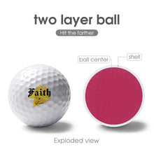 Lade das Bild in den Galerie-Viewer, Doppelseitiger Druck Personalisiert Golfball JJ0526010 mit Fotos Muster Text Logo selbst gestalten und bedrucken
