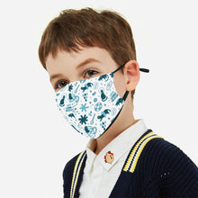 Lade das Bild in den Galerie-Viewer, Dreidimensionale atmungsaktive Kindermaske Gesichtsmaske KZ10 selbst gestalten
