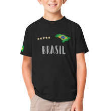 Lade das Bild in den Galerie-Viewer, Einzelbilddruck 2022 Fußball WM Fußballtrikot Jersey TShirt ET Kids Volldruck für Kinder mit Fotos Muster Text Logo selbst gestalten und bedrucken
