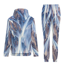 Lade das Bild in den Galerie-Viewer, Einzelbilddruck All Over-Druck Kapuzenpullover Trainingsanzug SET Jogginghose &amp; Hoodie Set 2 tlg. 4T03 Damen / Frauen mit Fotos Muster Text Logo selbst gestalten und bedrucken
