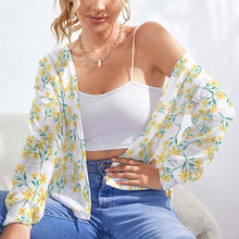 Lade das Bild in den Galerie-Viewer, Einzelbilddruck Frühling Sommer Drop Shoulder Cardigan Strickjacke NZ055 Damen / Frauen mit Foto Text Muster selbst gestalten und bedrucken
