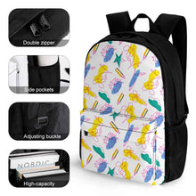 Lade das Bild in den Galerie-Viewer, Einzelbilddruck Rucksack Laptoprucksack Sportrucksack Schulrucksack Businessrucksack mit Taschen mit Fotos Muster Text Logo selbst gestalten und bedrucken
