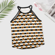 Lade das Bild in den Galerie-Viewer, Einzelbilddruck Sommer Tank Top Rund Ausschnitt YK für Damen &amp; Frauen mit Foto Muster Text Logo selbst gestalten und bedrucken
