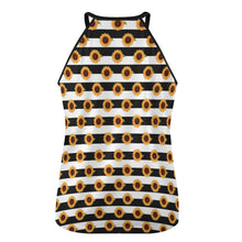 Lade das Bild in den Galerie-Viewer, Einzelbilddruck Sommer Tank Top Rund Ausschnitt YK für Damen &amp; Frauen mit Foto Muster Text Logo selbst gestalten und bedrucken
