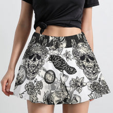 Lade das Bild in den Galerie-Viewer, Einzelbilddruck Voll Druck Damen / Frauen Sommer Elegant Hosenrock Kurz Mini Rock B550 mit Fotos Muster Text Logo selbst gestalten und bedrucken
