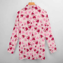 Lade das Bild in den Galerie-Viewer, Einzelbilddruck Voll Druck Damen / Frauen Sommerlicher Anzug Hosenanzug Casual Suit Elegant mit Fotos Muster Text Logo selbst gestalten und bedrucken
