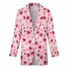 Lade das Bild in den Galerie-Viewer, Einzelbilddruck Voll Druck Damen / Frauen Sommerlicher Anzug Hosenanzug Casual Suit Elegant mit Fotos Muster Text Logo selbst gestalten und bedrucken
