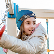 Lade das Bild in den Galerie-Viewer, Einzelbilddruck Volldruck Strickmütze Beanie Wintermütze für Kinder mit Fotos Muster Text Logo selbst gestalten und bedrucken
