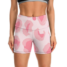 Lade das Bild in den Galerie-Viewer, Elegante Yoga Sporthose Kurz Yoga Biker Shorts Damen / Frauen Y10A Selbst Gestalten Und Bedrucken
