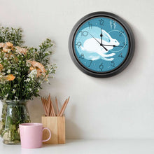 Lade das Bild in den Galerie-Viewer, Europäische Runde Vintage PC Fotouhr Wanduhr mit Foto Text selbst gestalten und bedrucken
