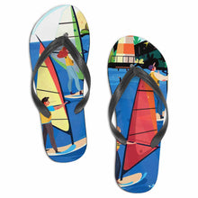 Lade das Bild in den Galerie-Viewer, Flip Flop Strandsandale Damen / Herren mit Foto / Text selbst gestalten und bedrucken
