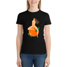 Lade das Bild in den Galerie-Viewer, Frontdruck Gildan Kurzarm TSHIRT T-Shirt 100% Baumwolle - Damen / Frauen - selbst gestalten und bedrucken mit Fotos Bildern oder Text
