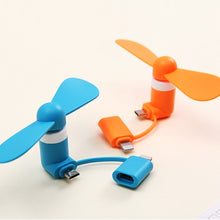 Lade das Bild in den Galerie-Viewer, Handventilator Bär Mini Handventilator, Handylüfter, Power Bank für Handy, Tragbarer USB Mini Lüfter für Büro, Urlaub und Reisen
