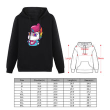 Lade das Bild in den Galerie-Viewer, Herren Kapuzenpullover Hoodie / Sweatshirt mit Kapuze mit Taschen / Frontdruck mit Foto Text selbst gestalten und bedrucken
