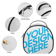Lade das Bild in den Galerie-Viewer, Kinder Oxford Lunch Bag Kühltasche Lunchtasche A015 mit Tragegriff mit Foto / Text selbst gestalten und bedrucken
