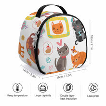 Lade das Bild in den Galerie-Viewer, Kinder Oxford Lunch Bag Kühltasche Lunchtasche A015 mit Tragegriff mit Foto / Text selbst gestalten und bedrucken
