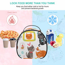 Lade das Bild in den Galerie-Viewer, Kinder Oxford Lunch Bag Kühltasche Lunchtasche A015 mit Tragegriff mit Foto / Text selbst gestalten und bedrucken
