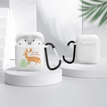 Lade das Bild in den Galerie-Viewer, Kopfhörer-Schutzhülle, Hülle für Apple AirPods Kopfhörer - Silikon Schutzhülle Etui Case Cover Schoner Katze Design mit Foto Text selbst gestalten und bedrucken
