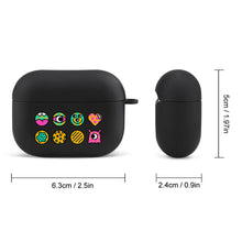 Lade das Bild in den Galerie-Viewer, Kopfhörergehäuse Schutzhülle für Bluetooth-Ohrhörer für AirPods 3 (schwarz / weiß) mit Logo Motiv oder Foto selbst gestalten und bedrucken
