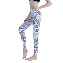 Lade das Bild in den Galerie-Viewer, Lange Yoga Hose Eng Damen / Frauen selbst gestalten und bedrucken
