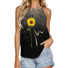 Lade das Bild in den Galerie-Viewer, Mehrbilddruck Sommer Tank Top Rund Ausschnitt YK für Damen &amp; Frauen mit Foto Muster Text Logo selbst gestalten und bedrucken
