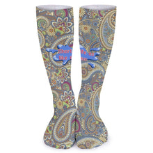 Lade das Bild in den Galerie-Viewer, Multi-Image-Design atmungsaktive Socken lang Damen / Herren mit Ihrem Design Motiv und Foto selbst gestalten und bedrucken
