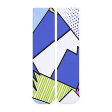 Lade das Bild in den Galerie-Viewer, Multi-Image-Design lange dicke Socken Strümpfe Damen / Herren mit Ihrem Design Motiv und Foto selbst gestalten und bedrucken
