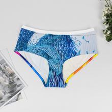 Lade das Bild in den Galerie-Viewer, Multi-Image-Druck Damen / Frauen Slip Taillenslip Unterhose aus weicher Microfaser B499 mit Fotos Muster Text Logo selbst gestalten und bedrucken
