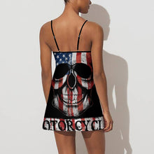 Lade das Bild in den Galerie-Viewer, Multi-Image-Druck Damen / Frauen Sportliches Freizeitkleid Sommer-Kleid Mode-Kleid NZ049 mit Fotos Muster Text Logo selbst gestalten und bedrucken
