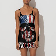 Lade das Bild in den Galerie-Viewer, Multi-Image-Druck Damen / Frauen Sportliches Freizeitkleid Sommer-Kleid Mode-Kleid NZ049 mit Fotos Muster Text Logo selbst gestalten und bedrucken
