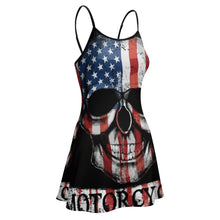 Lade das Bild in den Galerie-Viewer, Multi-Image-Druck Damen / Frauen Sportliches Freizeitkleid Sommer-Kleid Mode-Kleid NZ049 mit Fotos Muster Text Logo selbst gestalten und bedrucken
