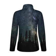 Lade das Bild in den Galerie-Viewer, Multi-Image-Druck Damen / Frauen Laufshirt Langarm Sport Shirt Funktionsshirt SDS007 mit Reißverschluss und Stehkragen mit Fotos Muster Text Logo selbst gestalten und bedrucken
