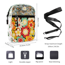 Lade das Bild in den Galerie-Viewer, Multi-Image-Druck Damen &amp; Herren All Over-Druck Mini Umhängetasche Schultertasche Klein Q026 mit Fotos Muster Text Logo selbst gestalten und bedrucken
