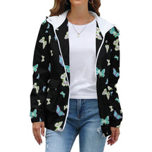 Lade das Bild in den Galerie-Viewer, Multi-Image-Druck Digitalerdruck Damen / Frauen Kurzjacke Frühling Sommer A537 mit Fotos Muster Text Logo selbst gestalten und bedrucken
