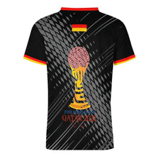 Lade das Bild in den Galerie-Viewer, Multi-Image-Druck Fußball WM Fußballtrikot Jersey Fußball Trikot Herren 3Z06 mit Fotos Muster Text Logo selbst gestalten und bedrucken
