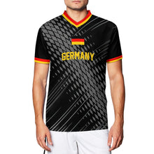 Lade das Bild in den Galerie-Viewer, Multi-Image-Druck Fußball WM Fußballtrikot Jersey Fußball Trikot Herren 3Z06 mit Fotos Muster Text Logo selbst gestalten und bedrucken
